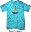 Yoga Chakra Lotus Pose Spider Tie Dye Shirt