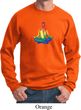 Yoga Chakra Lotus Pose Sweatshirt