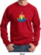 Yoga Chakra Lotus Pose Sweatshirt