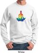 Yoga Chakra Lotus Pose Sweatshirt