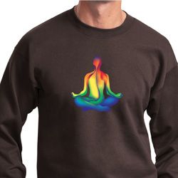 Yoga Chakra Lotus Pose Sweatshirt