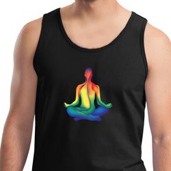 Yoga Chakra Lotus Pose Tank Top