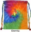 Yoga Chakra Lotus Pose Tie Dye Bag