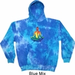 Yoga Chakra Lotus Pose Tie Dye Hoodie