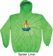 Yoga Chakra Lotus Pose Tie Dye Hoodie