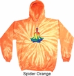 Yoga Chakra Lotus Pose Tie Dye Hoodie