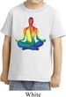 Yoga Chakra Lotus Pose Toddler Shirt