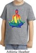 Yoga Chakra Lotus Pose Toddler Shirt