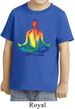 Yoga Chakra Lotus Pose Toddler Shirt