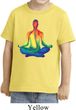 Yoga Chakra Lotus Pose Toddler Shirt