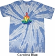 Yoga Chakra Lotus Pose Twist Tie Dye Shirt