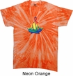 Yoga Chakra Lotus Pose Twist Tie Dye Shirt