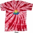 Yoga Chakra Lotus Pose Twist Tie Dye Shirt