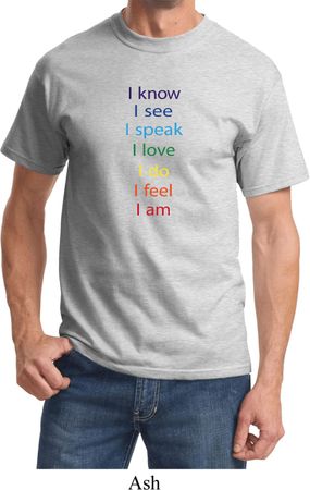Yoga Chakra Words Adult Shirt