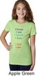 Yoga Chakra Words Girls Shirt