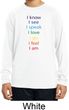 Yoga Chakra Words Kids Moisture Wicking Long Sleeve Shirt