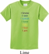 Yoga Chakra Words Kids Shirt