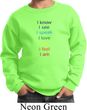 Yoga Chakra Words Kids Sweatshirt