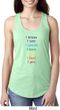 Yoga Chakra Words Ladies Ideal Tank Top