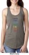 Yoga Chakra Words Ladies Ideal Tank Top