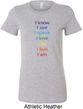 Yoga Chakra Words Ladies Longer Length Shirt