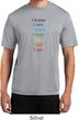 Yoga Chakra Words Mens Moisture Wicking Shirt