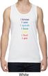 Yoga Chakra Words Mens Moisture Wicking Tanktop