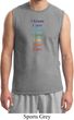 Yoga Chakra Words Mens Muscle Shirt