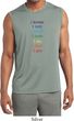 Yoga Chakra Words Mens Sleeveless Moisture Wicking Shirt