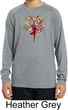 Yoga Foliage Tree Pose Kids Dry Wicking Long Sleeve Shirt