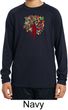 Yoga Foliage Tree Pose Kids Dry Wicking Long Sleeve Shirt