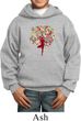 Yoga Foliage Tree Pose Kids Hoodie