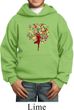 Yoga Foliage Tree Pose Kids Hoodie
