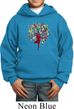 Yoga Foliage Tree Pose Kids Hoodie