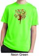 Yoga Foliage Tree Pose Kids Moisture Wicking Shirt