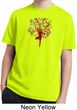 Yoga Foliage Tree Pose Kids Moisture Wicking Shirt