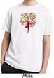 Yoga Foliage Tree Pose Kids Moisture Wicking Shirt