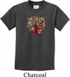 Yoga Foliage Tree Pose Kids Shirt