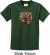 Yoga Foliage Tree Pose Kids Shirt