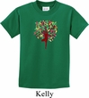 Yoga Foliage Tree Pose Kids Shirt