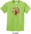 Yoga Foliage Tree Pose Kids Shirt