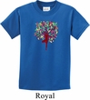 Yoga Foliage Tree Pose Kids Shirt