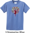 Yoga Foliage Tree Pose Kids Shirt
