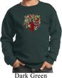Yoga Foliage Tree Pose Kids Sweatshirt