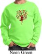 Yoga Foliage Tree Pose Kids Sweatshirt