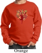 Yoga Foliage Tree Pose Kids Sweatshirt