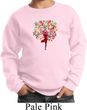 Yoga Foliage Tree Pose Kids Sweatshirt