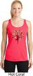 Yoga Foliage Tree Pose Ladies Dry Wicking Racerback Tank Top