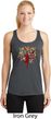 Yoga Foliage Tree Pose Ladies Dry Wicking Racerback Tank Top