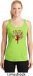 Yoga Foliage Tree Pose Ladies Dry Wicking Racerback Tank Top